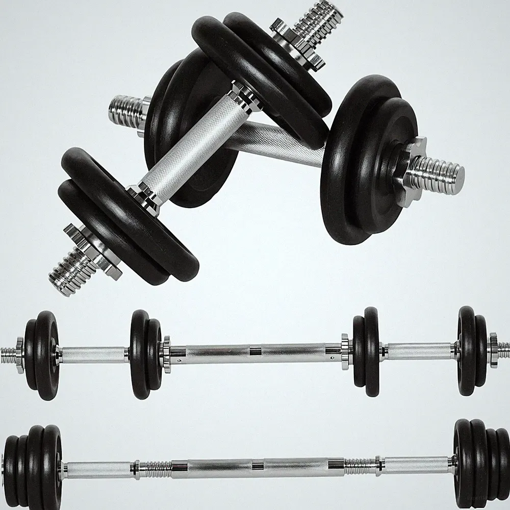 2 in 1 Hantelnset 20 KG Dumbbell Krafttraining und Gewichtheben für Zuhause
