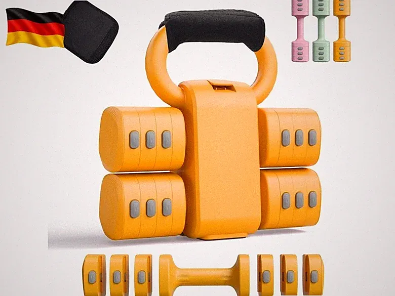 2-in-1 Verstellbares Hantelset für Frauen