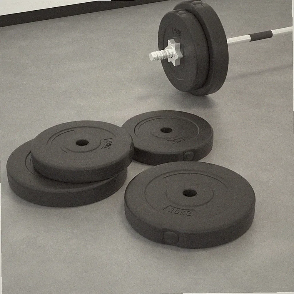20/30 kg Hantelscheiben Set Beton