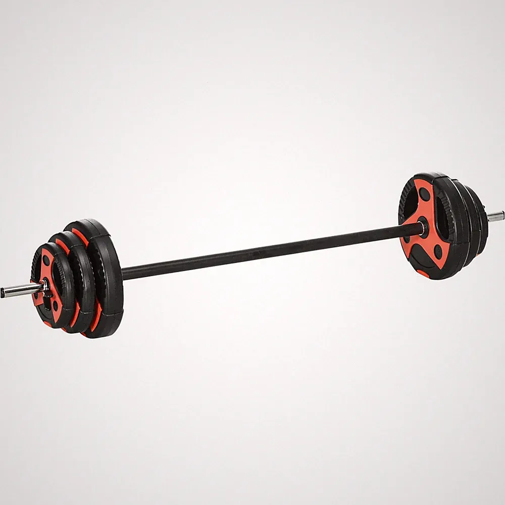 20kg verstellbare Langhantel Gewichte Set für Home Gym, Krafttraining