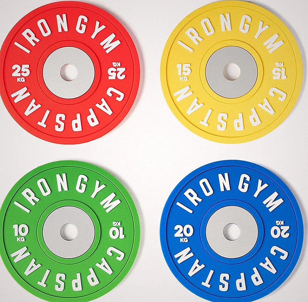 4er Set Gym Hanteluntersetzer | Langhantel Gewichte Set | Weihnachten Gym Geschenke für Männer