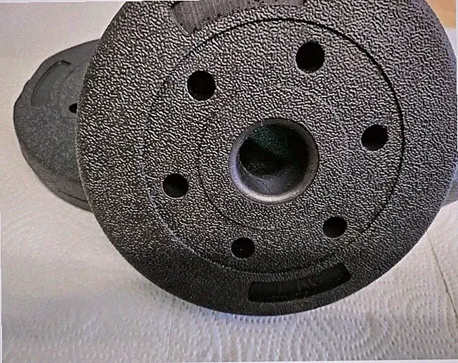 8 kg Hantelscheiben Set 4 x 2 kg Kunststoff