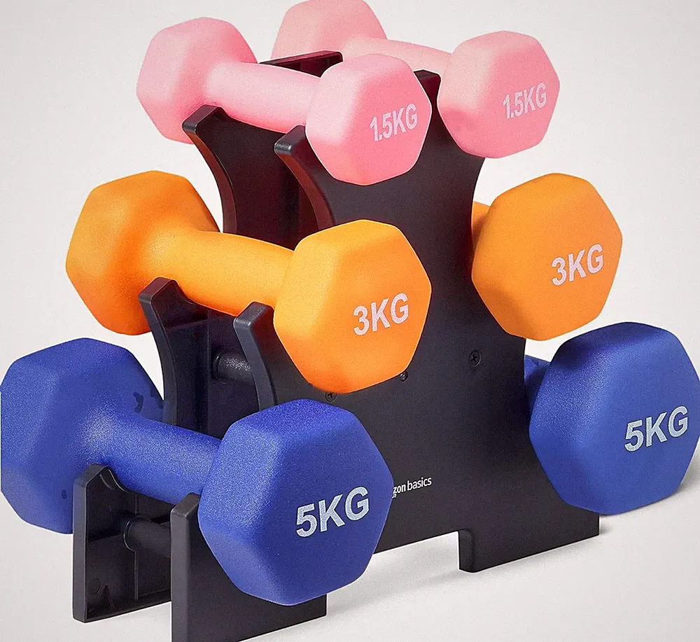 Amazon Basics Neopren Hanteln 1 kg 2er-Set