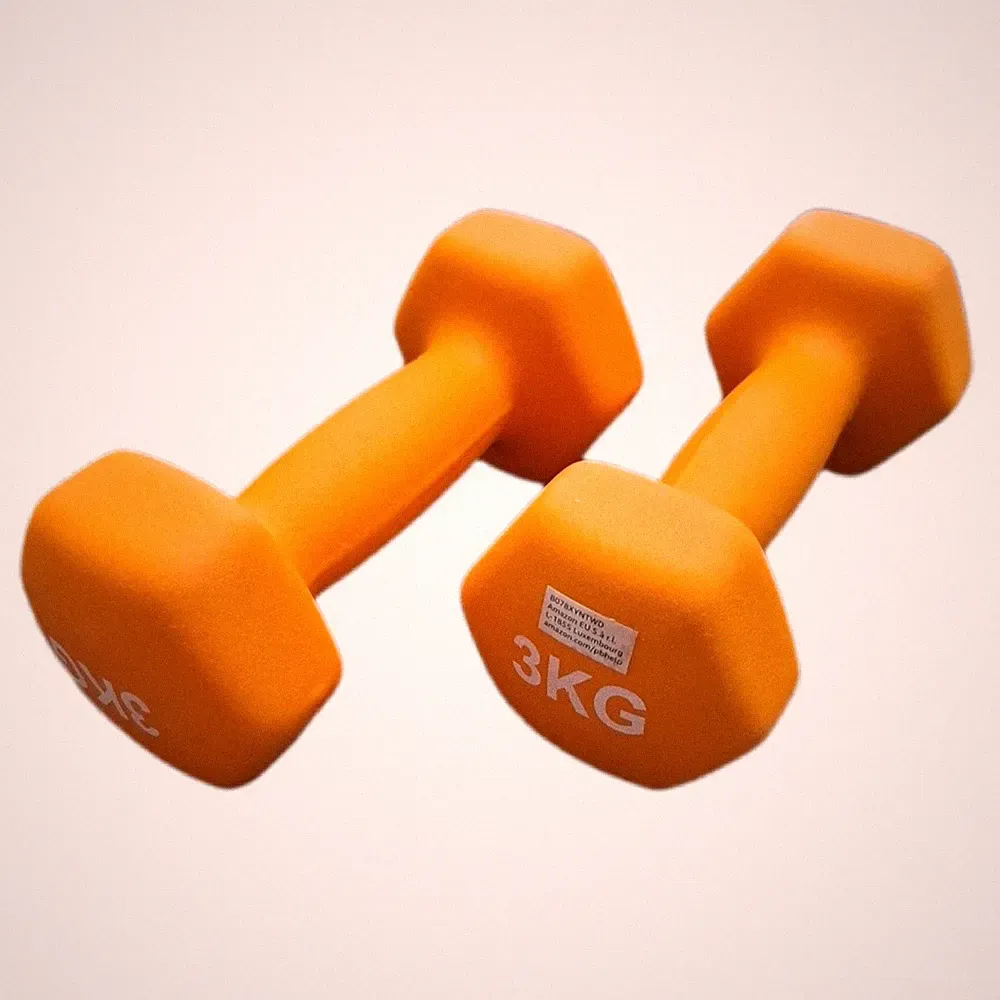 Amazon Basics Neopren Hanteln 2er-Set 2 x 3 kg