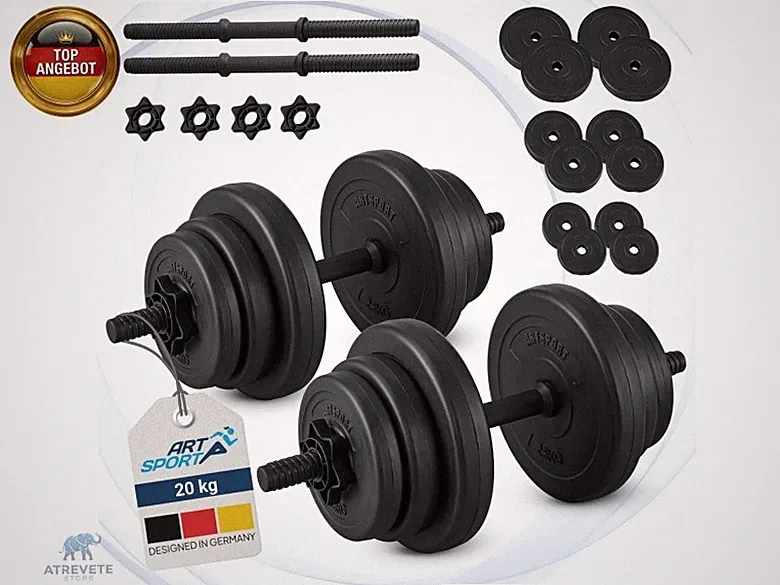 ArtSport 2er Hantelset 20 kg