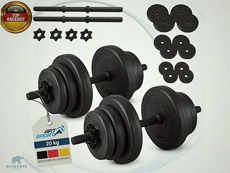ArtSport 2er Hantelset 20 kg