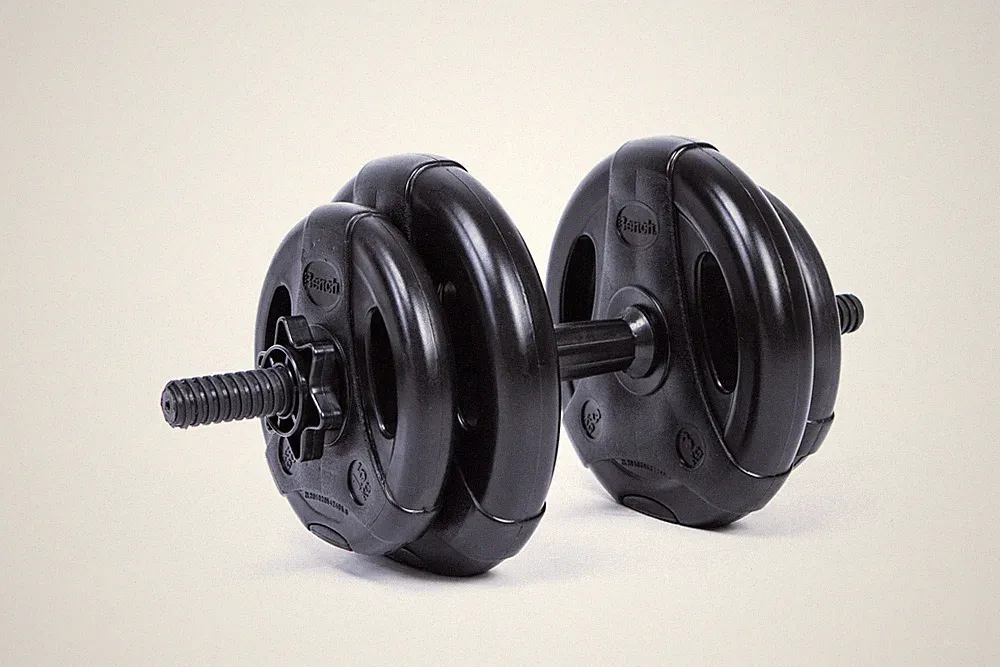 Bench Gym 10KG Verstellbares Hantelset Fitness Training Perfekt für Home Gym