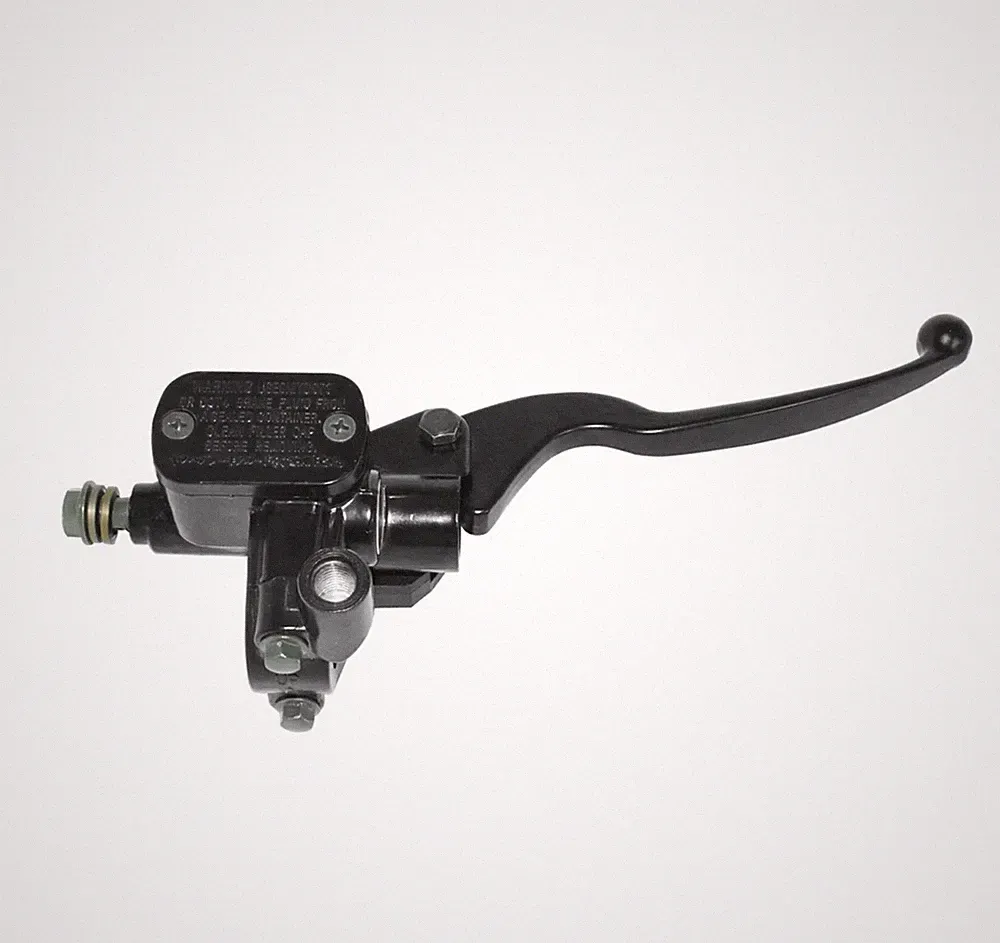 BREMSPUMPE VORNE MOTORRAD SCOOTER ENDURO CROSS MOTARD UNIVERSAL schwarz RECHTS
