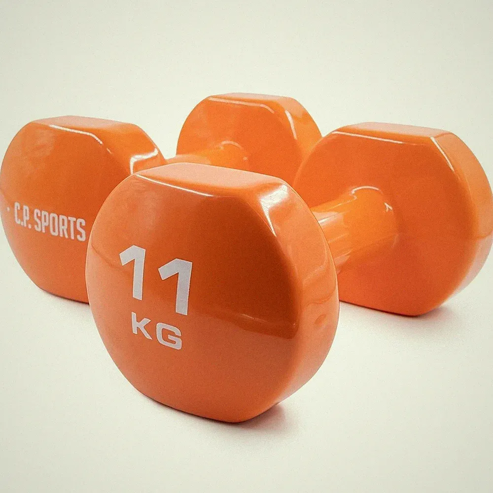 C.P. Sports Vinyl Kurzhantelpaar 11 kg