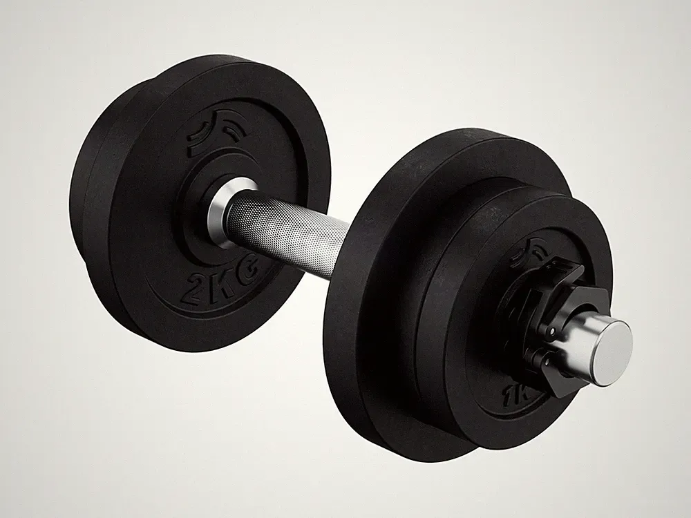 CRIVIT 9-teiliges Kurzhantel-Set, 10 kg - B-Ware sehr gut