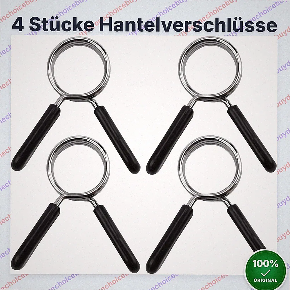 DEANKEJI Hantelverschlüsse 30mm Federklemmen