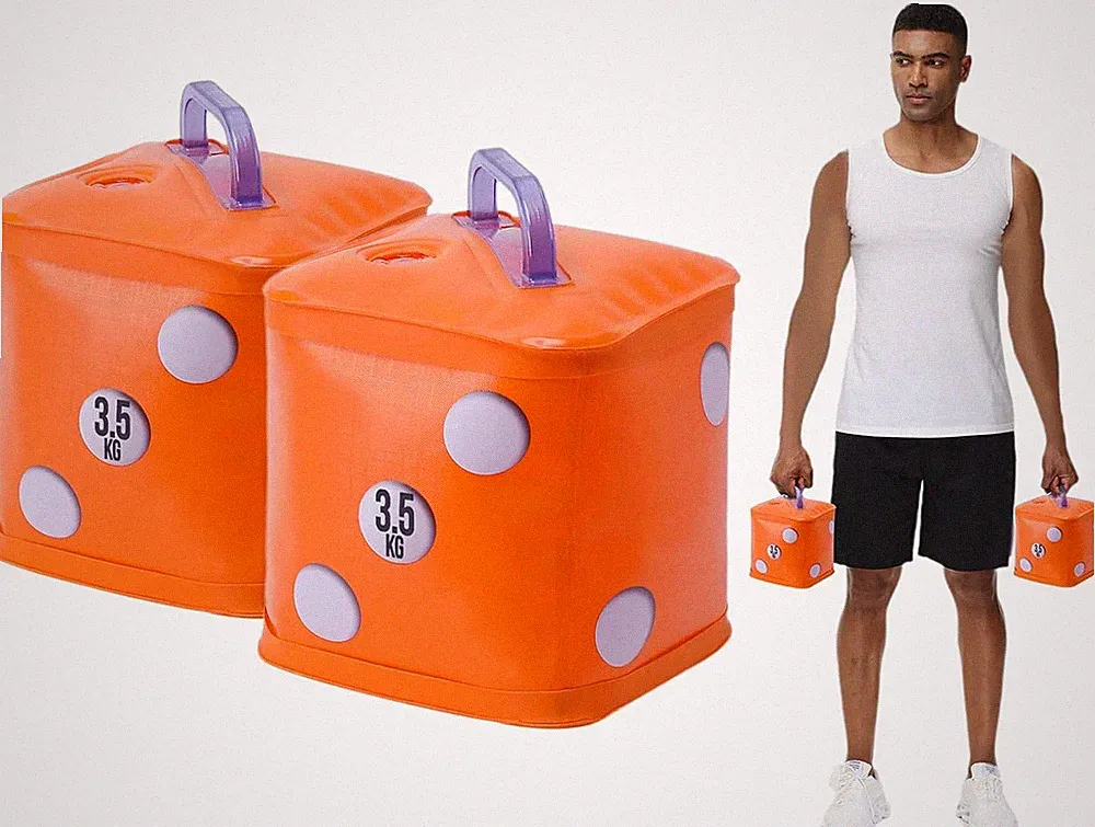 Deiris Wasser Hanteln Set 7/10 kg