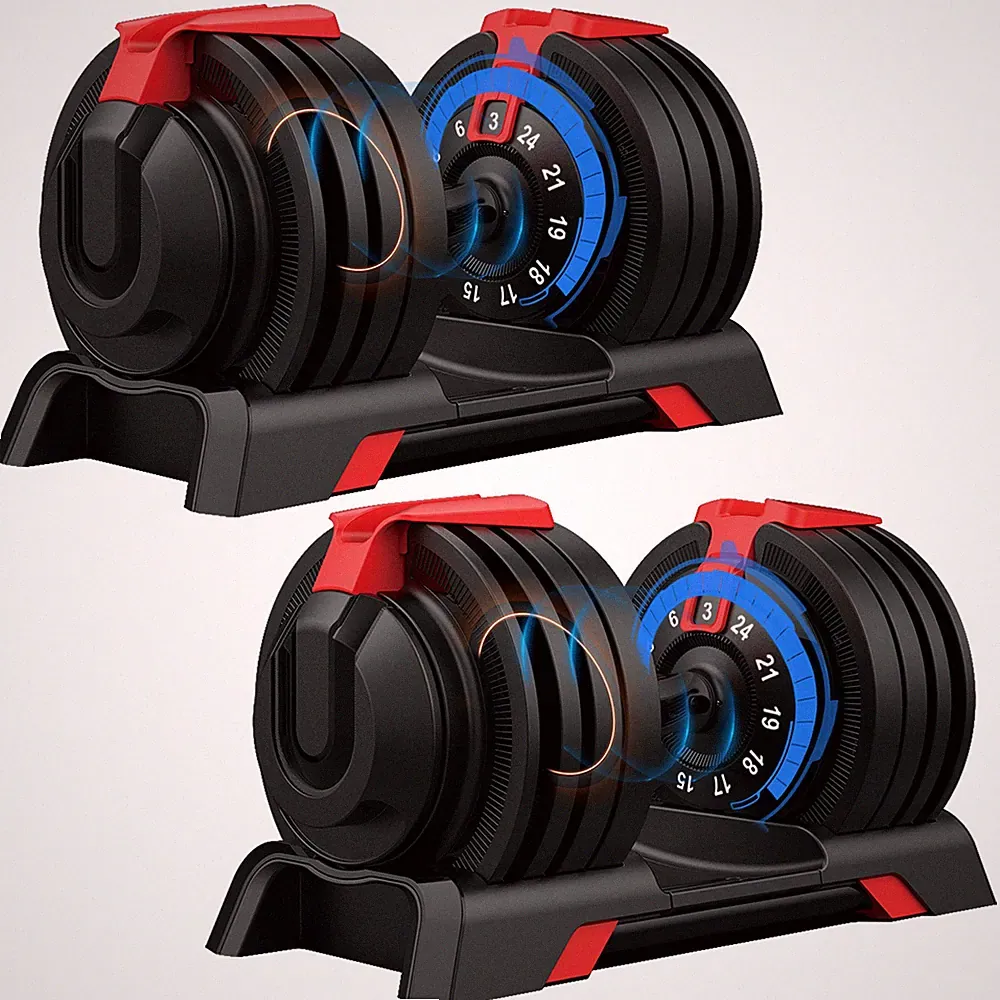 DH FitLife verstellbares Hantelset 3-24 kg