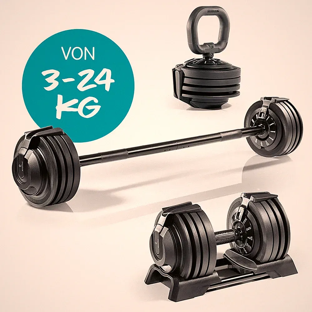 DoYourFitness Hantelset 3-in-1 24kg