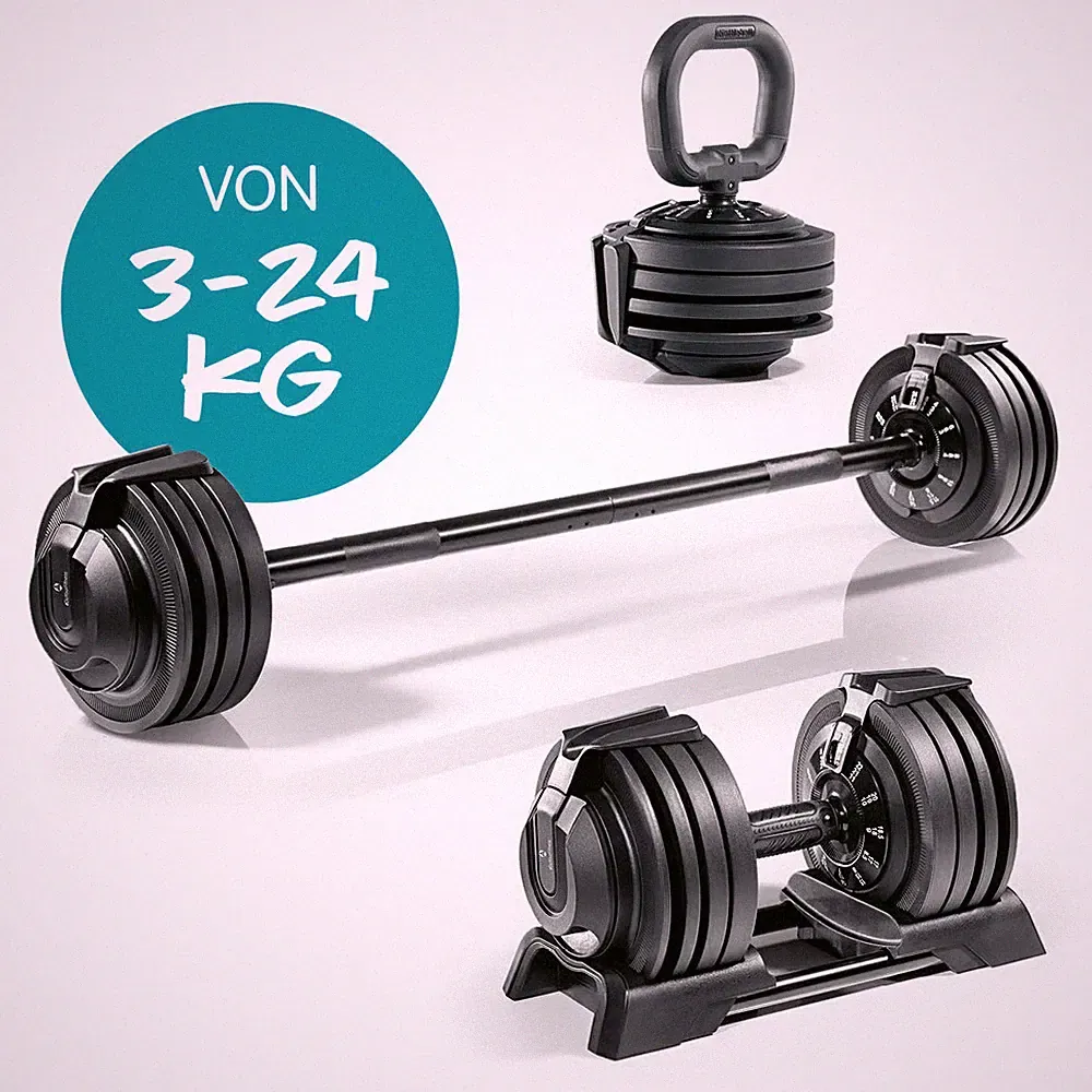 DoYourFitness Hantelset 3-in-1 24kg