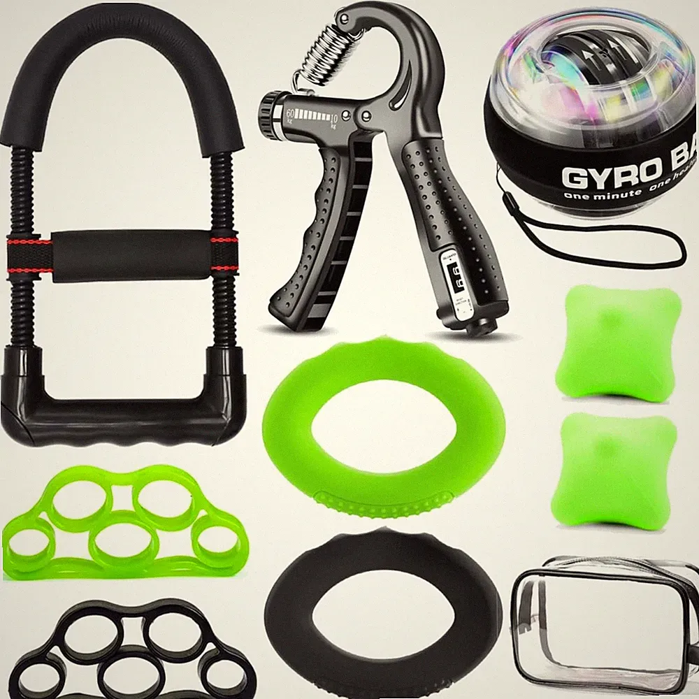 Easjoy Handtrainer Unterarmtrainer Fingerhantel Set
