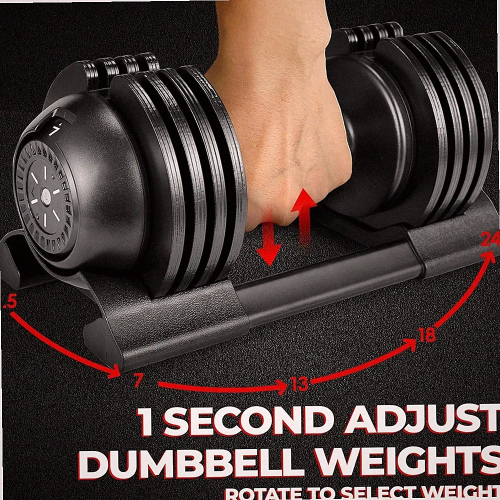 Femor Verstellbare Hanteln 5-in-1 24 kg