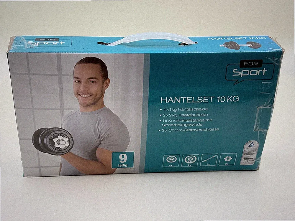 For Sport Hantelset 10 kg verstellbar