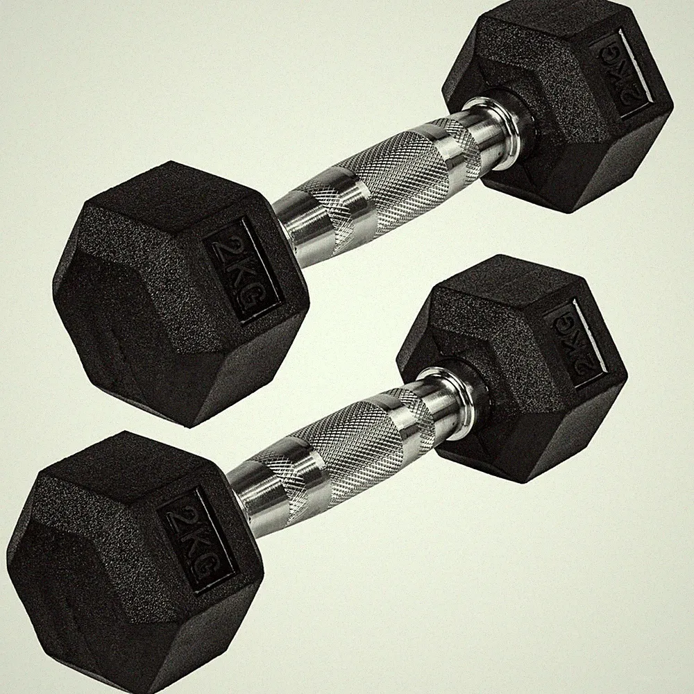 GORILLA SPORTS Hexagon Kurzhantel Set 25 kg