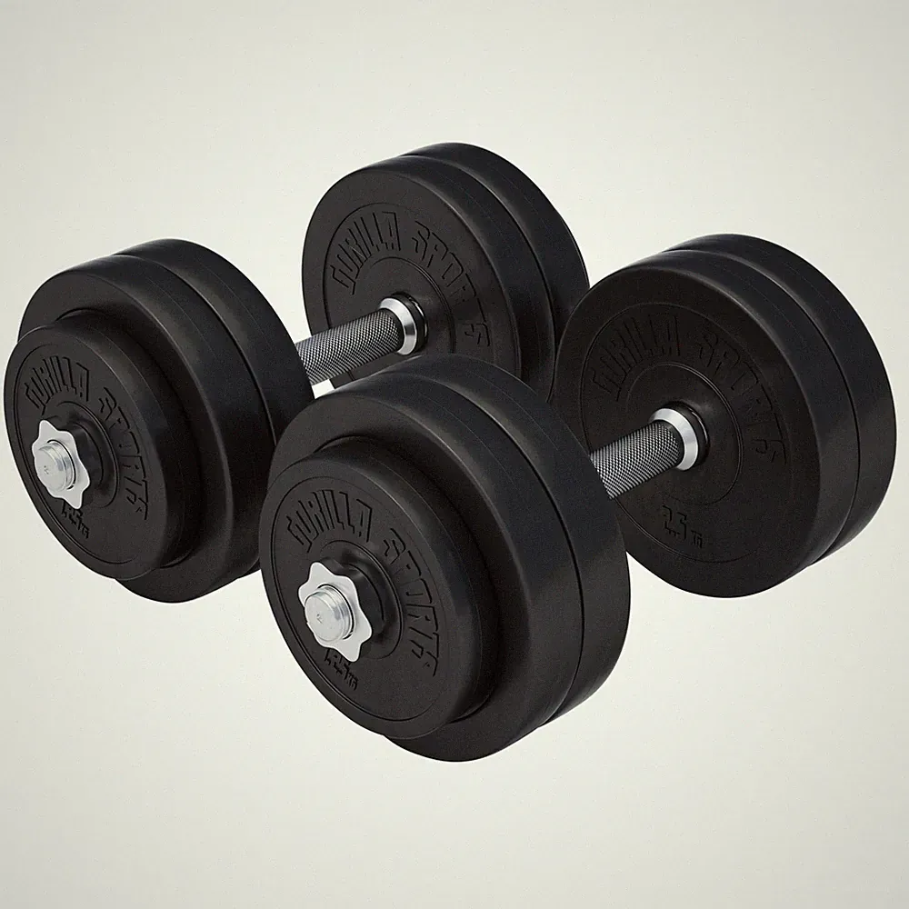 GORILLA SPORTS Kurzhantelset 30 kg