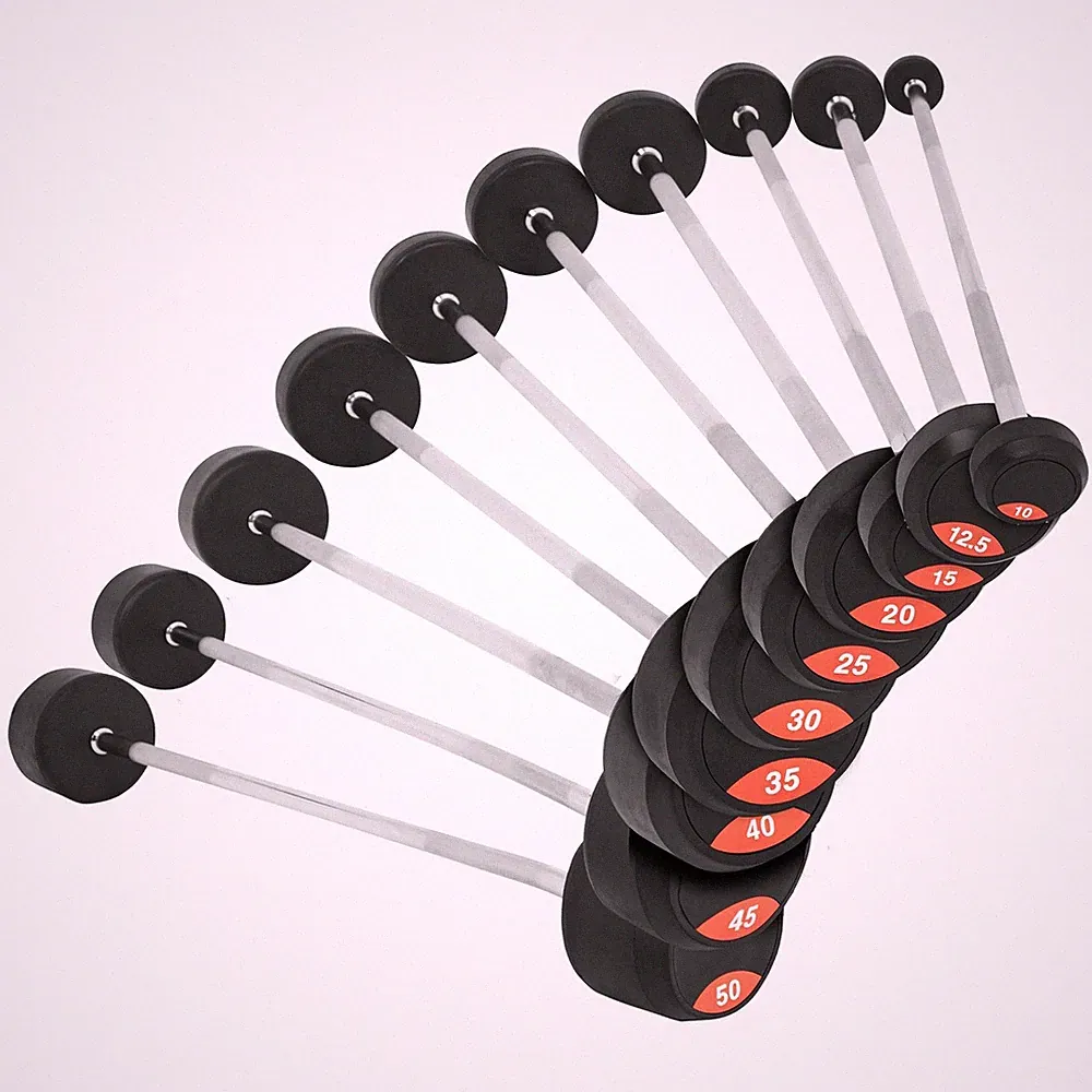 GORILLA SPORTS® Langhantel Hantelset Langhantelstange Set 30mm Gewichte Hanteln