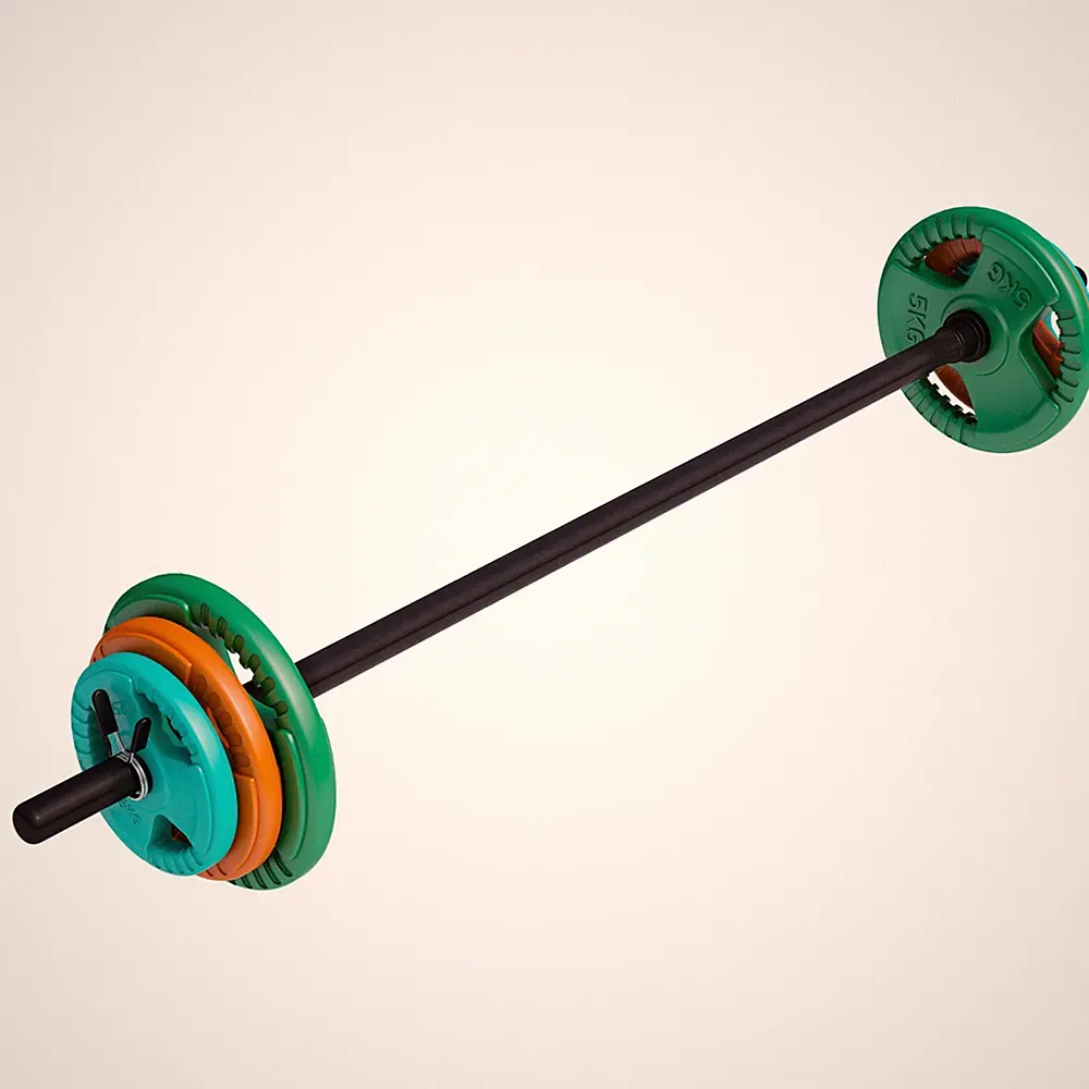 GORILLA SPORTS Langhantel Set 20 kg