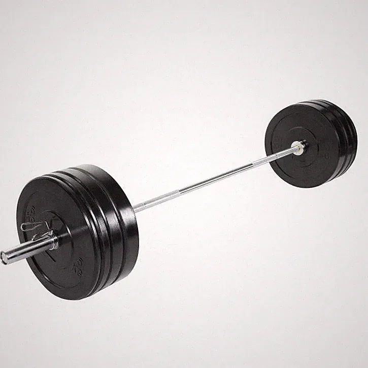 Gorilla Sports Langhantel Set Bumper Plates 140 kg