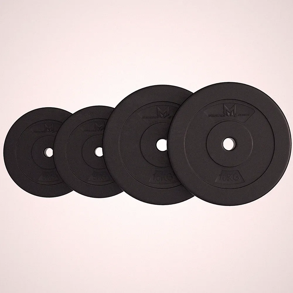 GYRONETICS Hantelscheiben 30 kg Set