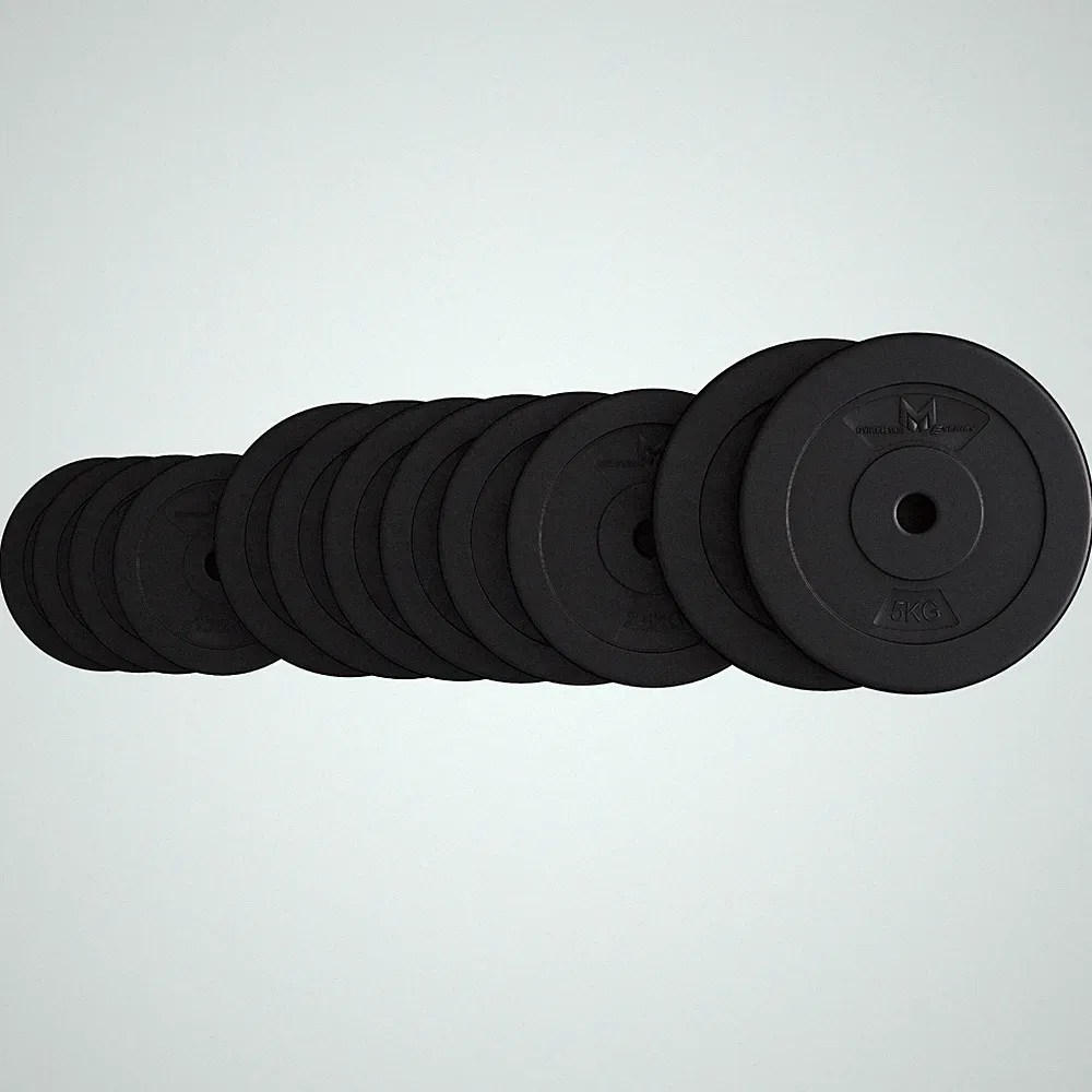 GYRONETICS Hantelscheiben Set 30 kg