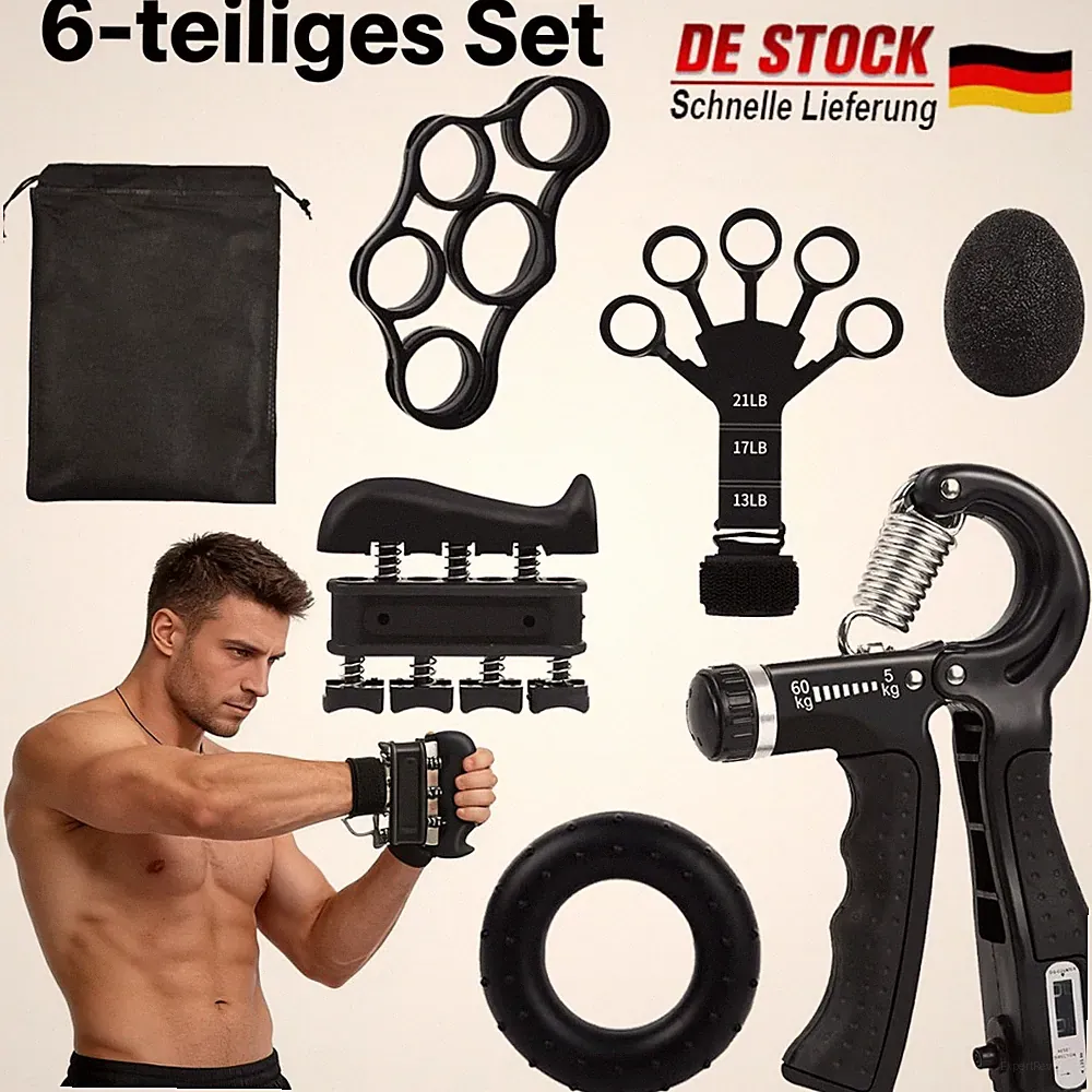 Handtrainer Fingertrainer Set 5-60 kg