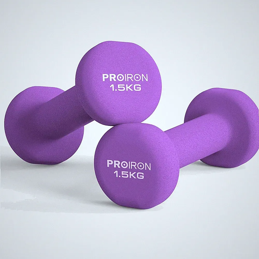 Hanteln, Kurzhanteln, Hantelset, Neopren, 2er-Set, Damen, Fitness, Yoga