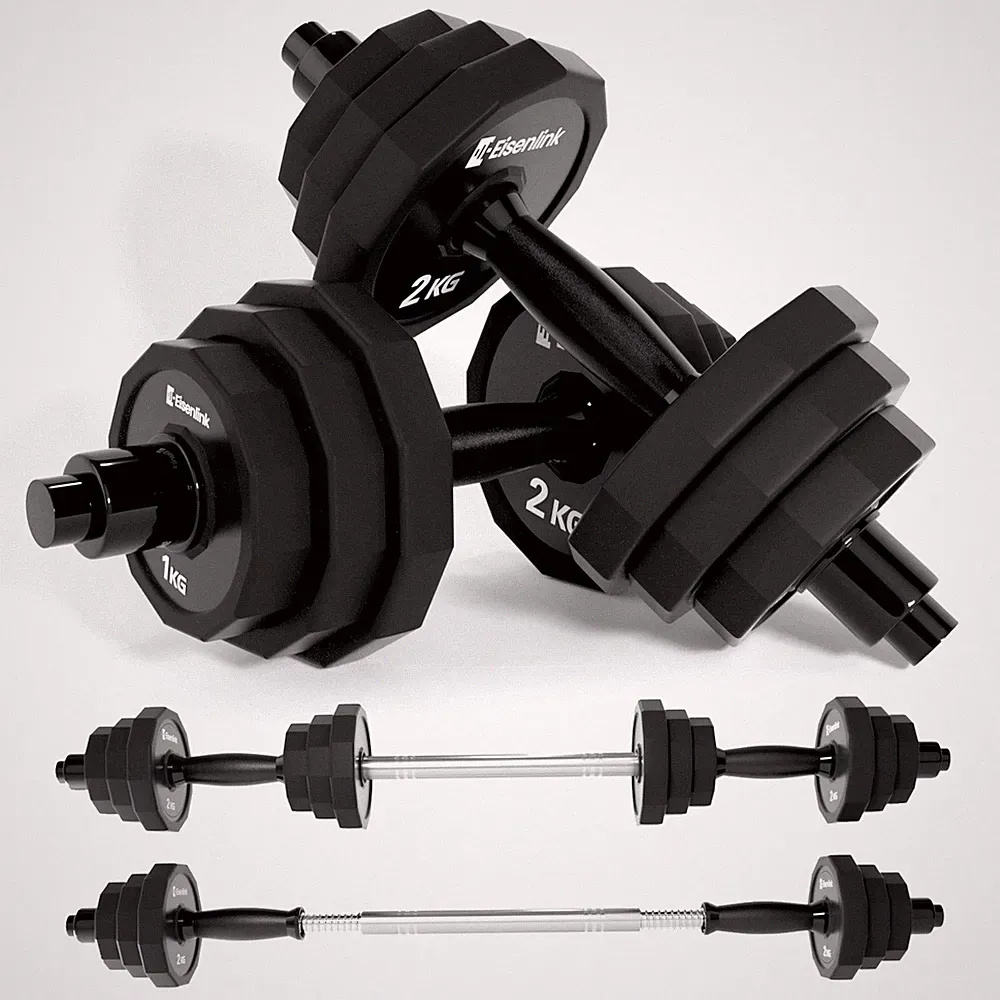 Hanteln Set 10 kg Kurzhanteln 2er Set verstellbar Krafttraining Fitness Zuhause