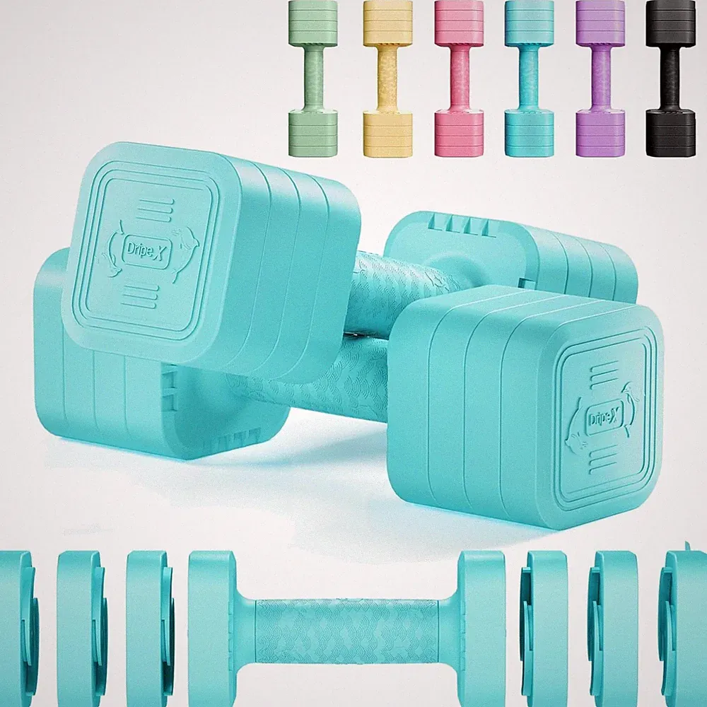 Hanteln Set 2,5kg 5kg 7,5kg verstellbar Fitness Kurzhantel Sporttraining