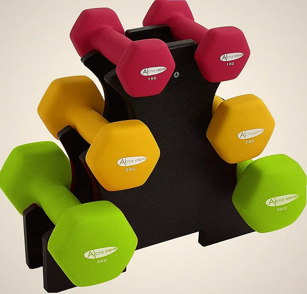 Hanteln Set mit Ständer Neopren