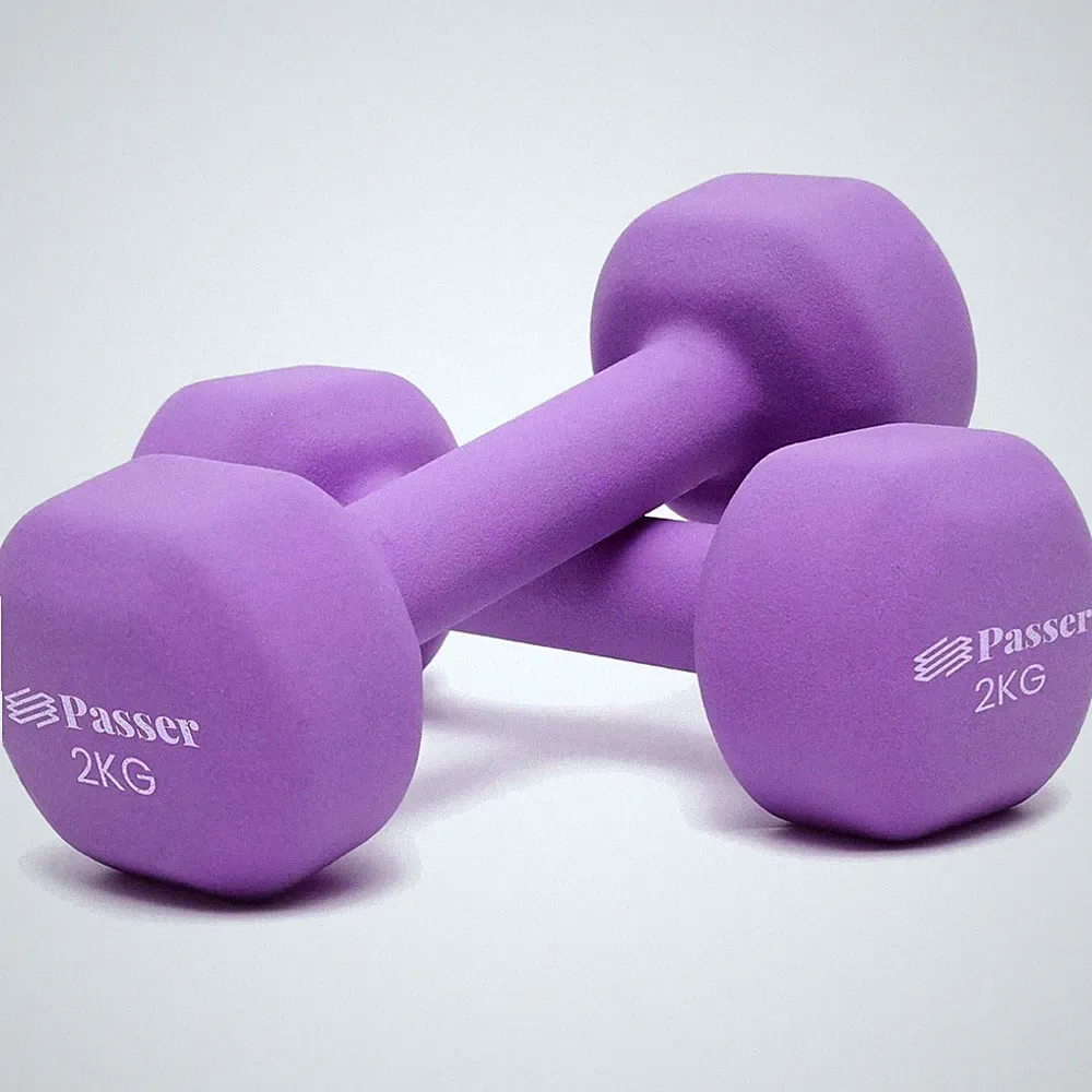 Hanteln Set Neopren Kurzhanteln Frauen 2x2kg Fitness Krafttraining