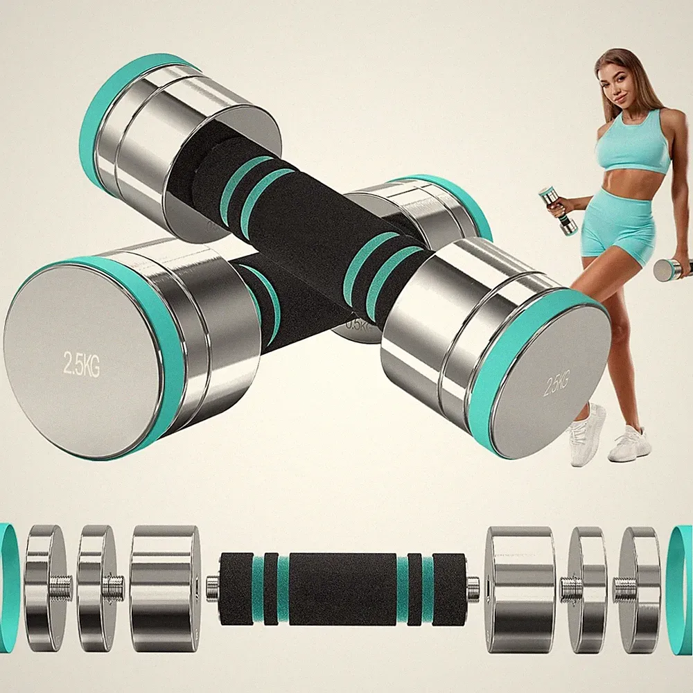Hanteln Set Verstellbar Kurzhanteln Stahl Gusseisen Krafttraining Fitness