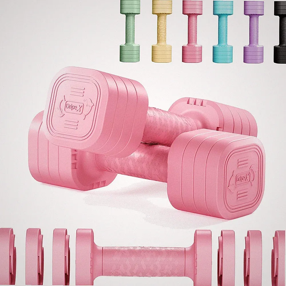 Hanteln Set verstellbar leichter Kurzhantel Krafttraining Sport Fitness