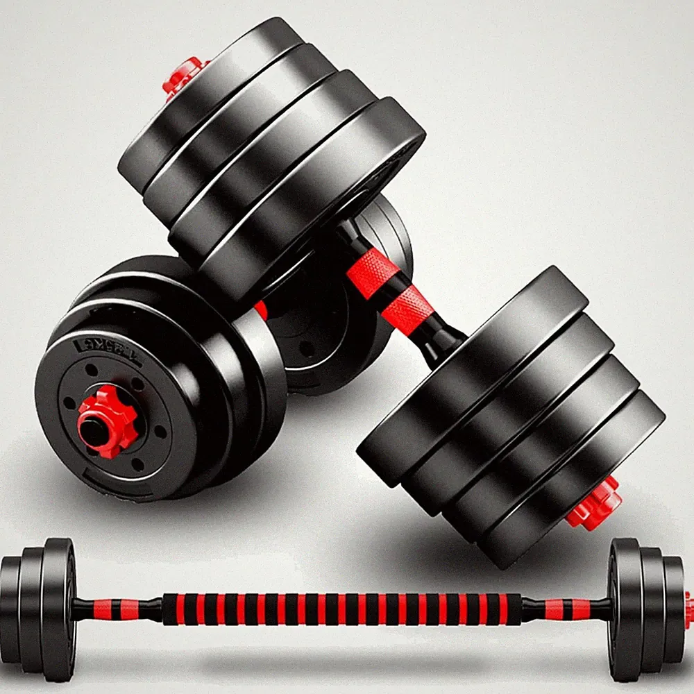 Hanteln verstellbar Kurzhanteln Set Gewicht 10kg Fitness Krafttraining