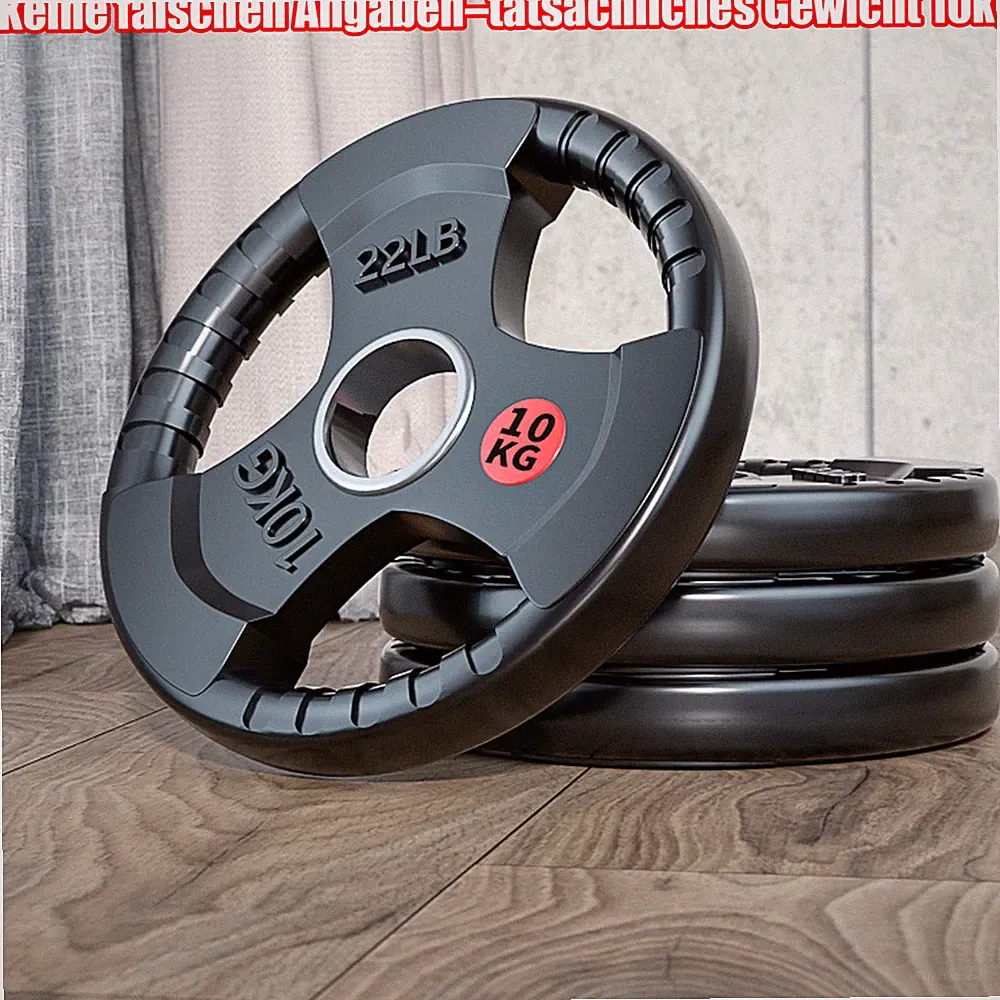 Hantelscheiben Set 10 kg 20 kg Guss Gewichte 36 mm für Sport Fitnessstudio