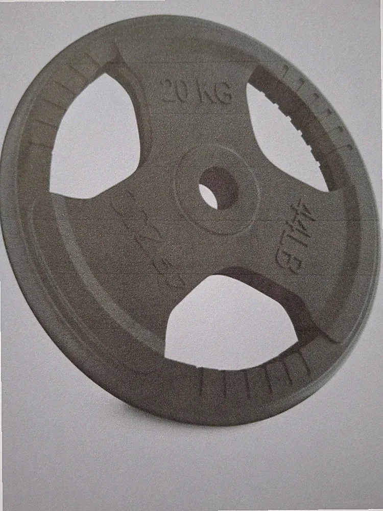 Hantelscheiben-Set Gusseisen 80 kg neu (2x20+2x10+4x5 kg) 25 mm Aufnahme