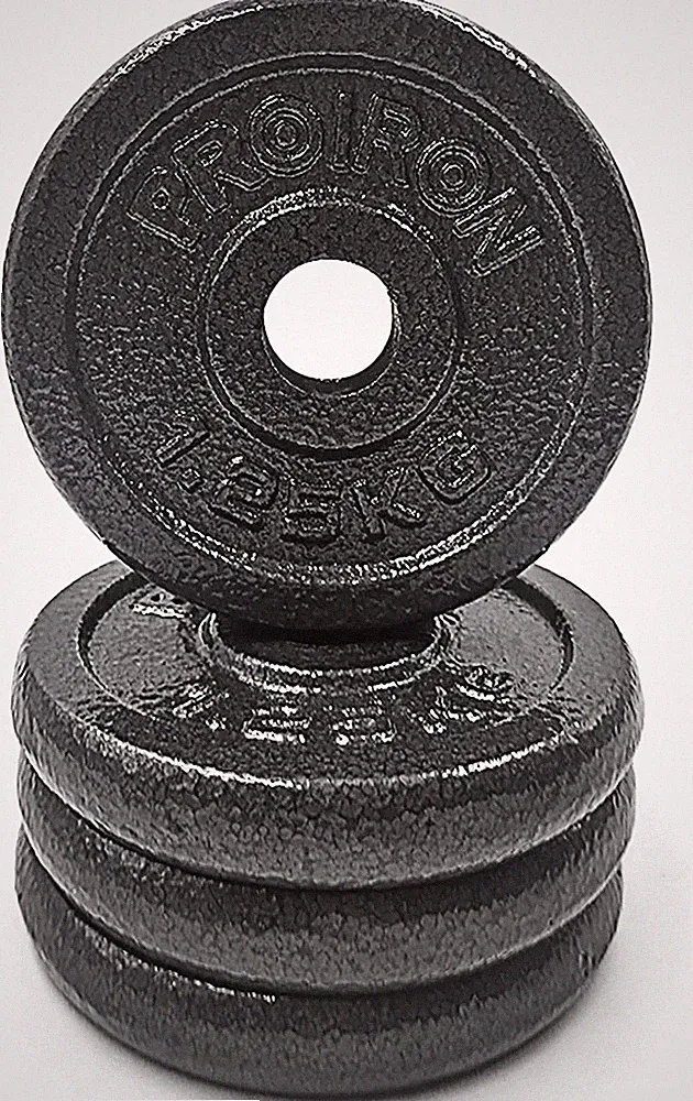 Hantelscheiben Set Gusseisen Gewichtsscheiben Fitness Training 25mm 1,25kg