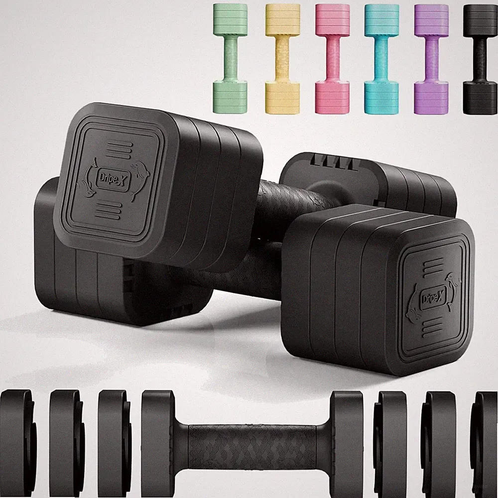 Hantelset 2,5 kg 5 kg 7,5 kg verstellbar Kurzhanteln Fitness Heimgym