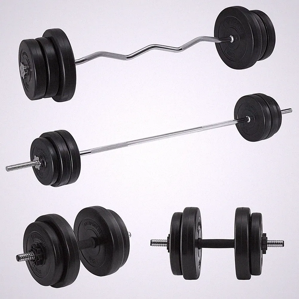 Hantelset 3-in-1 60 kg