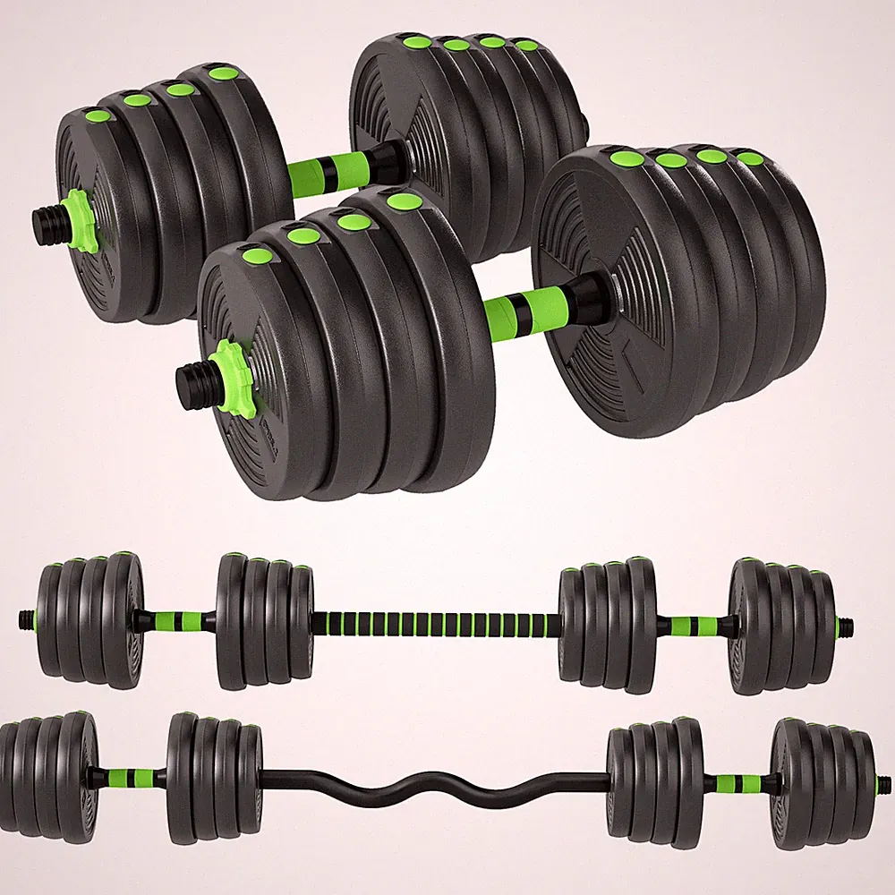 Hantelset verstellbar 30 KG Kurzhantel Set Kurzhanteln Langhanteln Hanteln Set
