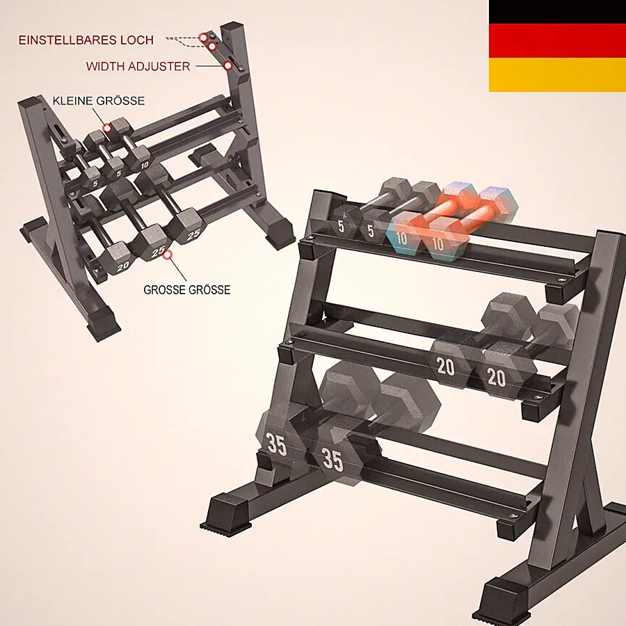 Hantelständer 500 kg