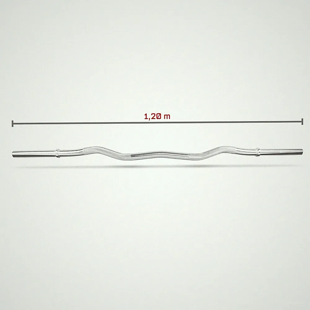 Hantelstange lang Langhantelstange Curved Super SZ-Curl Ø30mm 120 150 180cm
