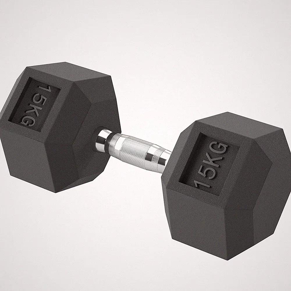 Homcom 15 kg Hexagon Kurzhantel