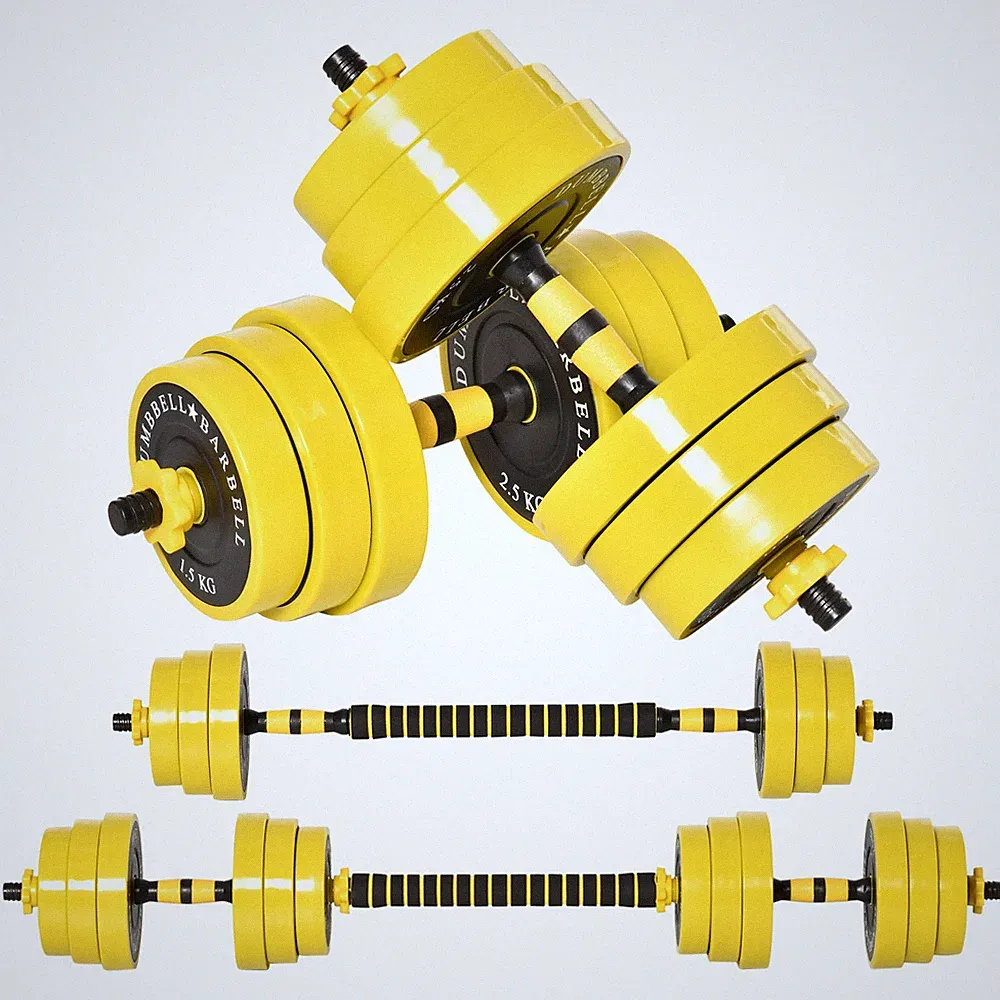 HOMCOM 3-in-1 Hantelset 25 kg