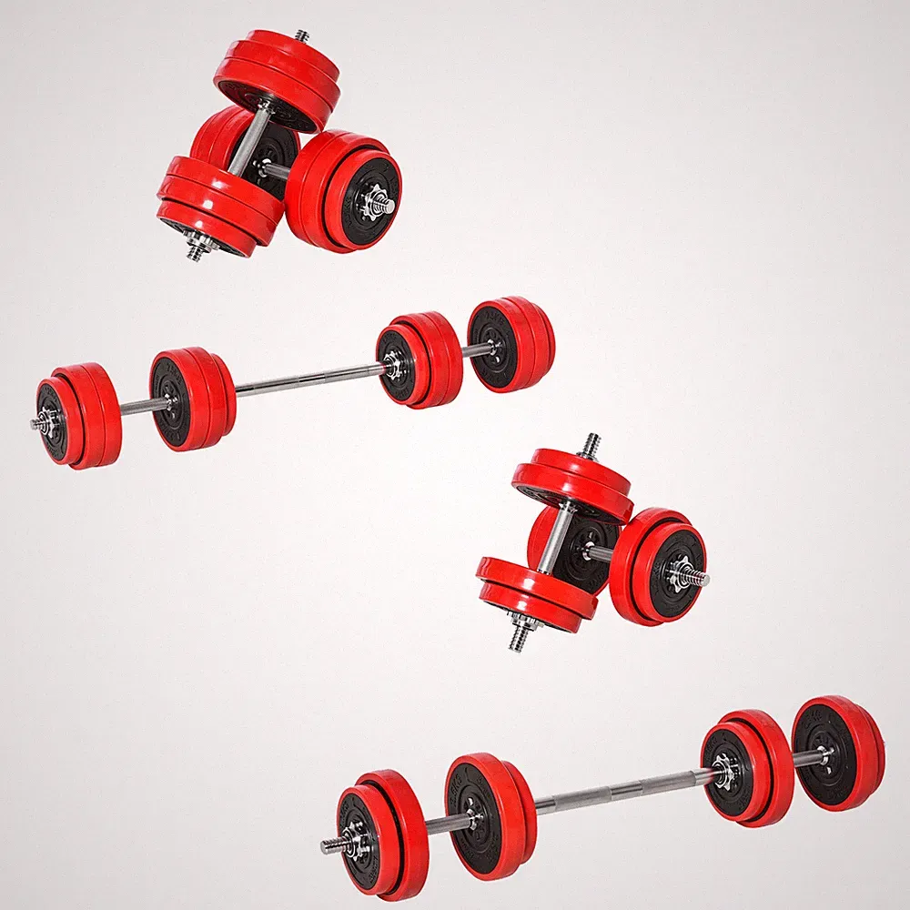 HOMCOM Hantelset 30 kg verstellbar