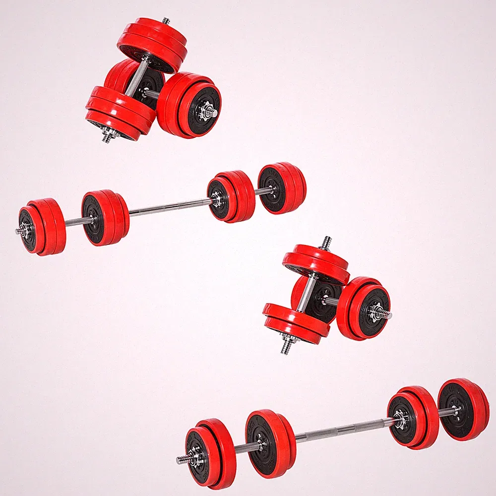 HOMCOM Hantelset 30 kg verstellbar